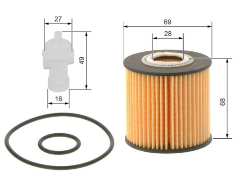 Oil Filter P7098 Bosch, Image 6