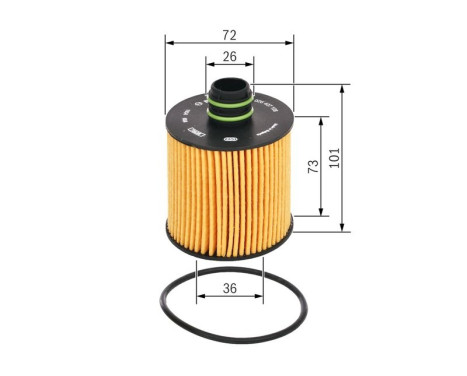 Oil Filter P7108 Bosch