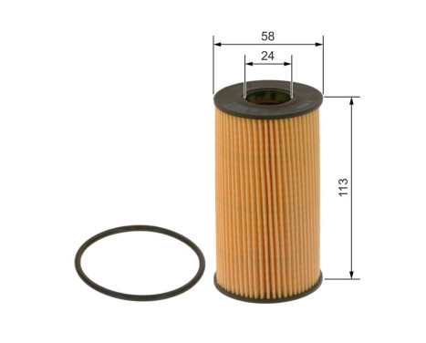 Oil Filter P7125 Bosch, Image 6