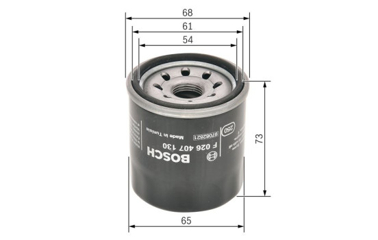 Oil Filter P7130 Bosch, Image 6