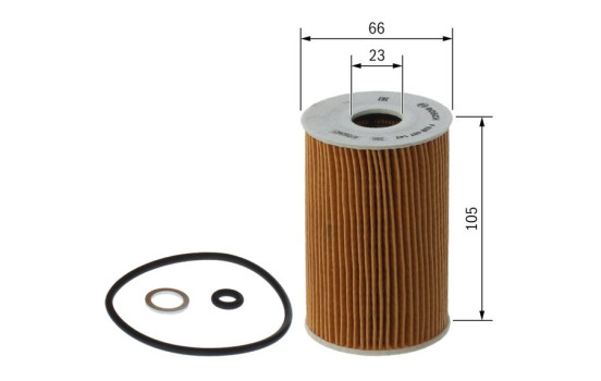 Oil Filter P7147 Bosch, Image 6