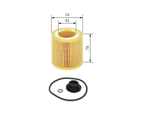 Oil Filter P7175 Bosch, Image 3