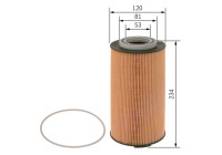 Oil Filter P7201 Bosch