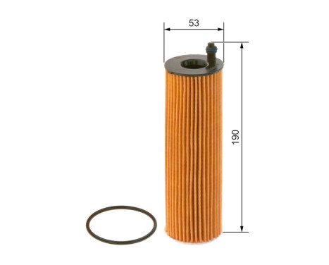 Oil Filter P7238 Bosch, Image 2
