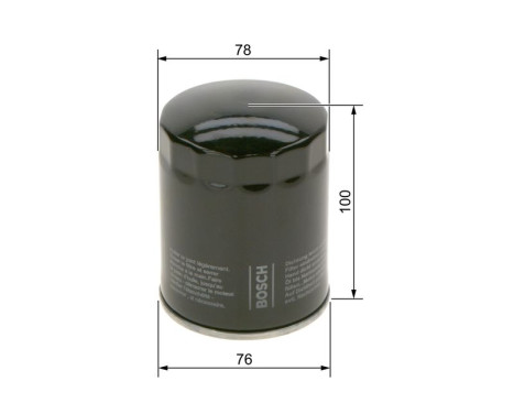 Oil Filter P7271 Bosch, Image 5