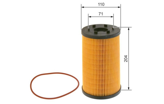 Oil Filter P7292 Bosch, Image 5