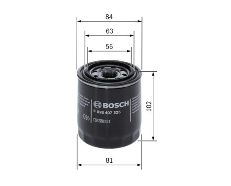 oil filter P7325 Bosch, Image 5
