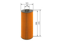 Oil Filter P9128 Bosch