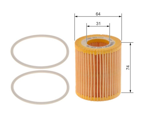 Oil Filter P9248 Bosch, Image 4
