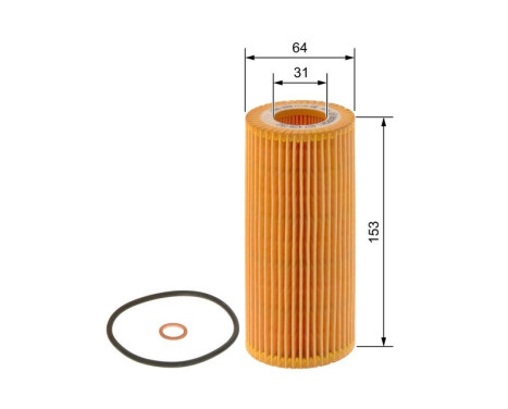 Oil Filter P9252 Bosch, Image 7