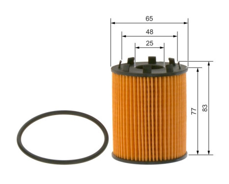 Oil Filter P9256 Bosch, Image 7