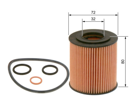 Oil Filter P9262 Bosch, Image 6
