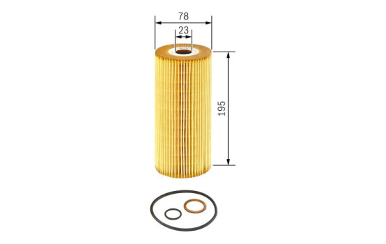 Oil filter P9277 Bosch