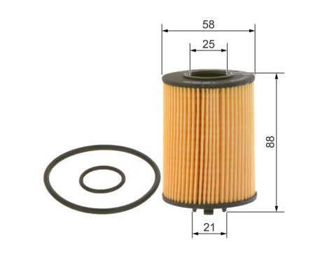 Oil Filter P9306 Bosch, Image 7