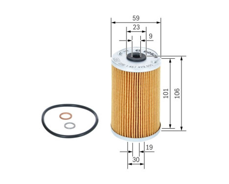 Oil Filter P9605 Bosch