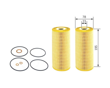 Oil Filter P9732 Bosch, Image 5