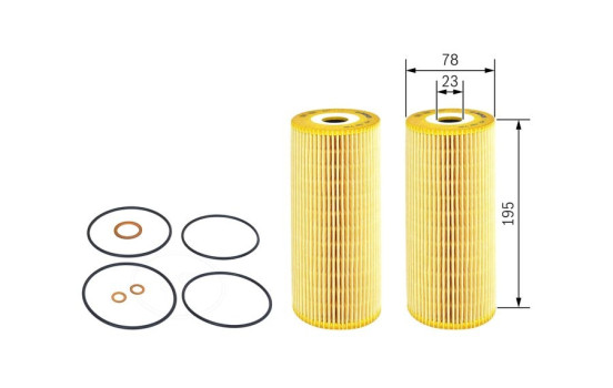 Oil Filter P9732 Bosch, Image 5