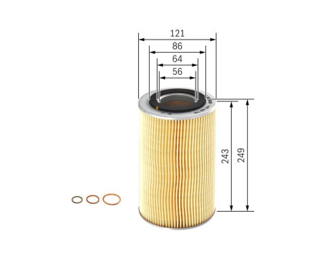 Oil Filter P9740 Bosch