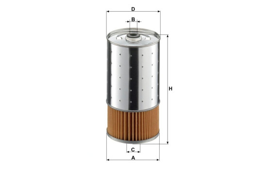 Oil Filter PF 1050/1 n Mann, Image 3