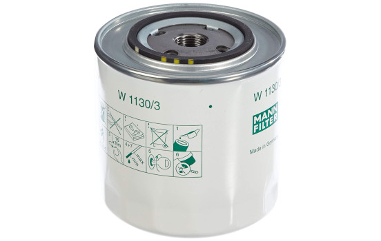 Oil Filter W 1130/3 MANN-FILTER