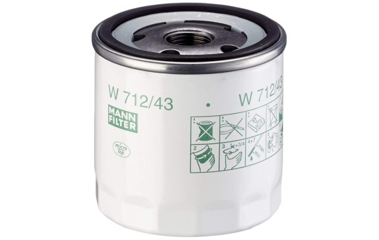 Oil Filter W 712/43 Mann