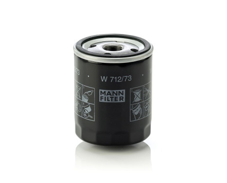 Oil Filter W 712/73 Mann, Image 2