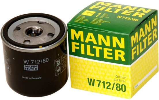 Oil Filter W 712/80 MANN-FILTER
