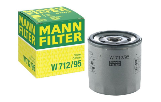 Oil Filter W 712/95 MANN-FILTER, Image 4