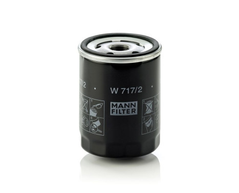Oil Filter W 717/2 Mann, Image 3