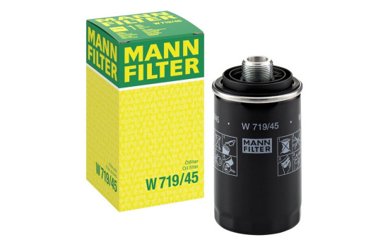 Oil Filter W 719/45 MANN-FILTER, Image 4