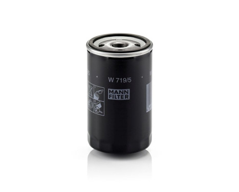 Oil Filter W 719/5 Mann, Image 2