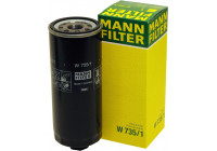 Oil Filter W 735/1 MANN-FILTER