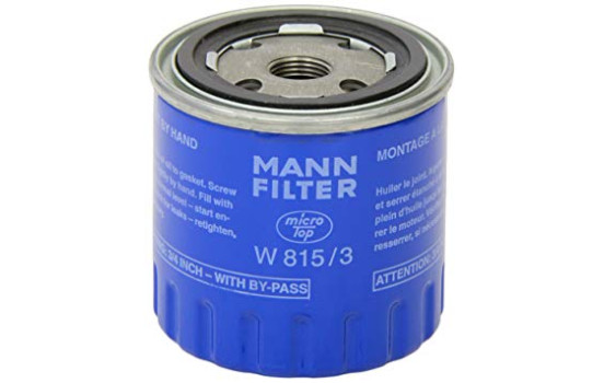 Oil Filter W 815/3 MANN-FILTER, Image 2