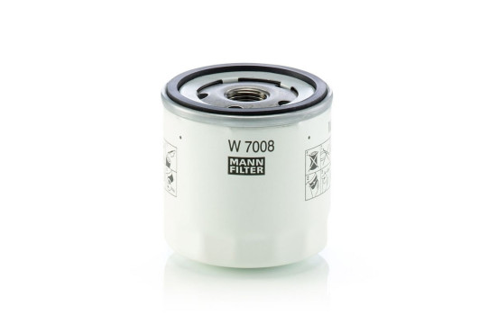 Oil Filter W7008 MANN-FILTER, Image 2