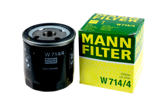 Oil Filter W714/4 Mann, Image 2