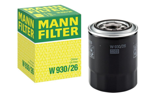 Oil Filter W93026 MANN-FILTER, Image 4