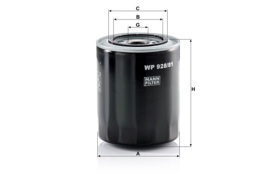 Oil Filter WP92881 Mann, Image 6