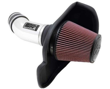 K & N Typhoon Kit Dodge Challenger 6.4L-V8 2011-2013 Polished (69-2545) 69-2545TP K&N, Image 2