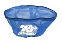 K & N Nylon cover 114mm x 178mm oval conical, blue (22-2015PL)