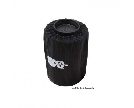 K&N Sports Filter Cover PL-8007, Black (PL-8007DK)