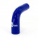 Bonrath Silicone hose Reducer 90 degree bend - Length: 50mm - Ø22> 19mm