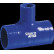 Samco Silicon T-Piece blue 60/25 102mm