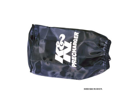 K & N Nylon cover, black (RU-0510PK)