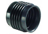 Flexible Silicone Hose - Black - 76-> 76mm - Length 82mm
