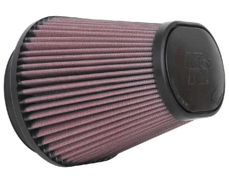 K&N universal oval/conical filter 100mm connection 174x134 Bottom, 114x82 Top, 127mm Height (RU-70, Image 2