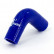 Bonrath Silicone hose 90 degrees bend - Length: 50mm - Ø22mm