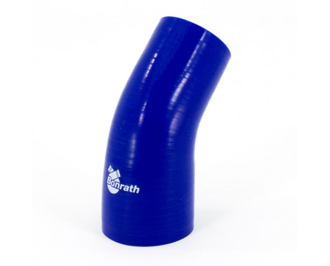Bonrath Silicone hose Reducer 45 degrees bend - Length: 50mm - Ø83> 63mm
