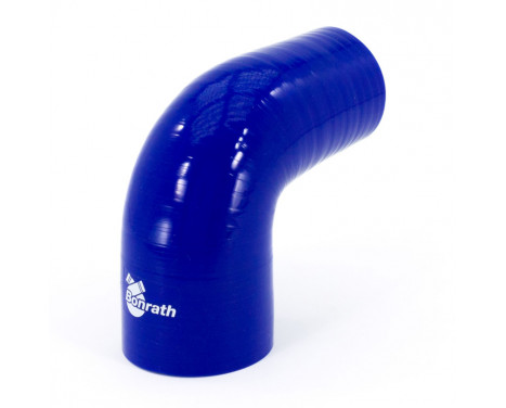 Bonrath Silicone hose Reducer 90 degree bend - Length: 50mm - Ø76> 51mm