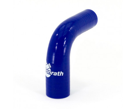 Bonrath Silicone hose Reducer 90 degrees bend - Length: 50mm - Ø19> 16mm