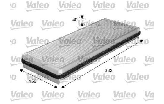 Cabin air filter VAG 715562 Valeo, Image 2